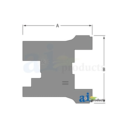 A & I Products Floor Mat 0" x0" x0" A-CFM315